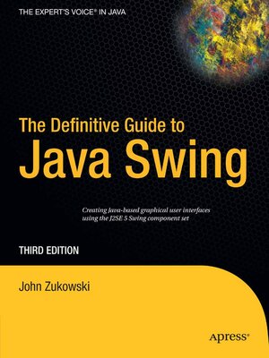 cover image of The Definitive Guide to Java Swing